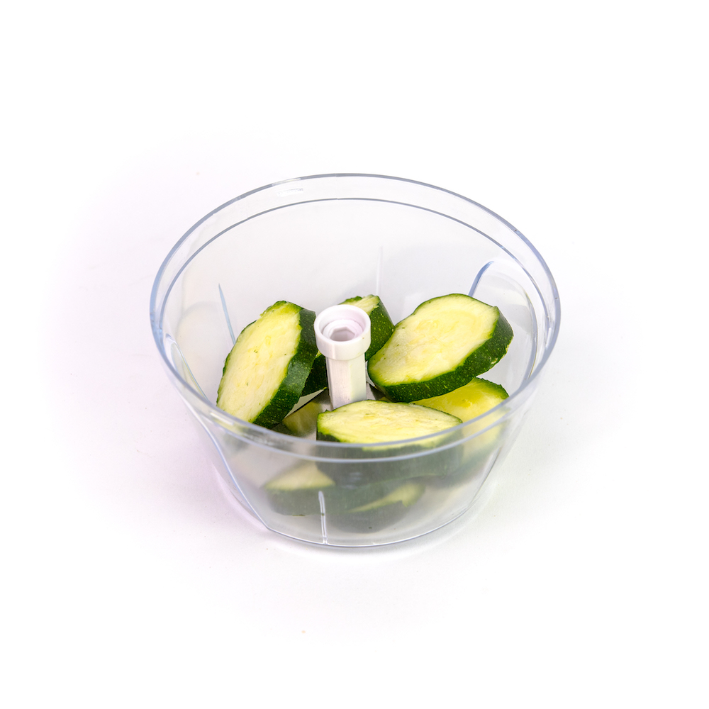 Coupe-hachoir multifonctionnel rond pour légumes, fruits ou l'oignon