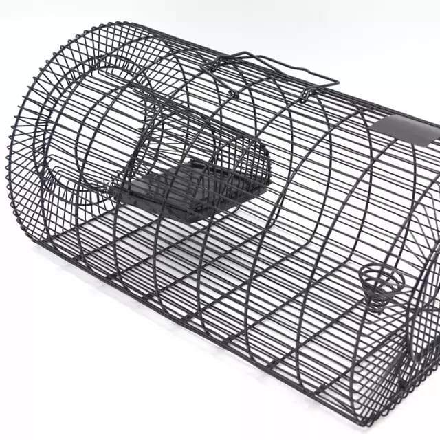 Cage piège à rats deux entrées pliant - Pièges et poisons rats et souris  (10268666)