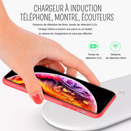 chargeur a induction chargeur montre telephone ecouteurs